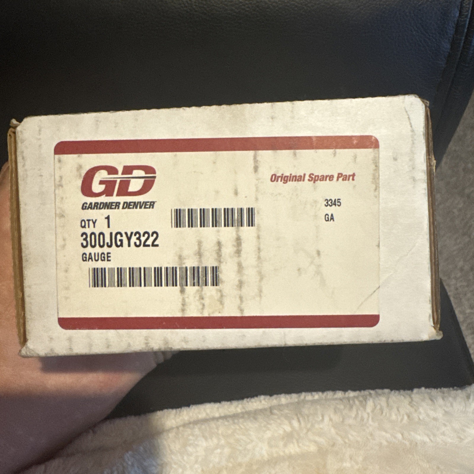 NEW Gardner Denver 300JGY322 Gauge 0-60 3.5 NEW Gardner Denver 300JGY322 Gauge 0-60 3.5