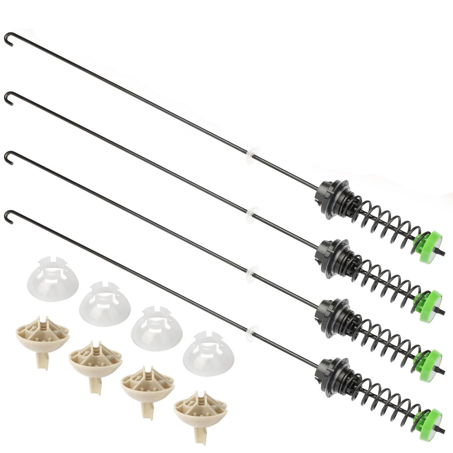 4PCS For Whirlpool Washer Suspension Rod Kit W11130362 WTW5000DW2 WTW5000DW3 4PCS For Whirlpool Washer Suspension Rod Kit W11130362 WTW5000DW2 WTW5000DW3