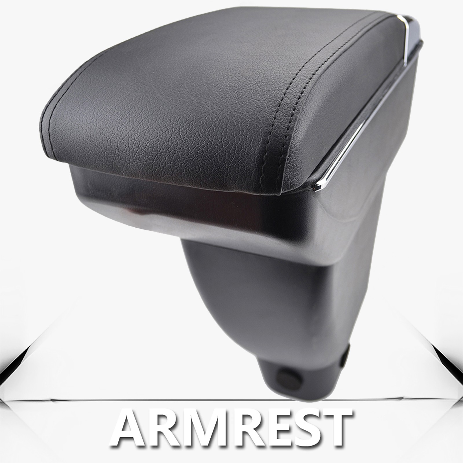 For Toyota bB 2000~2005 Scion xB Vitz Car Central Console Armrest Box PU Leather