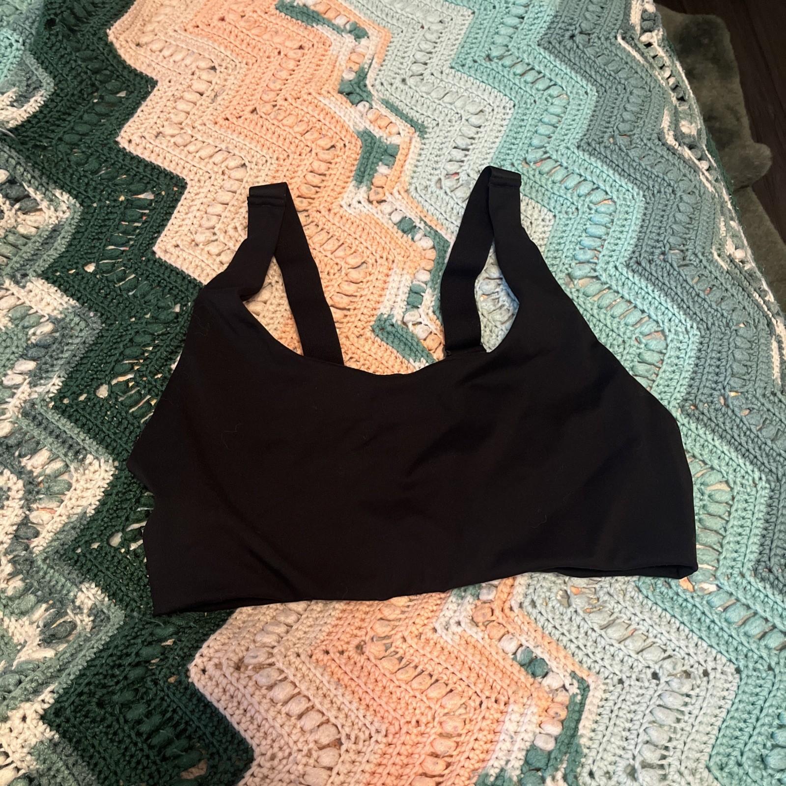 Harper Wilde Flex Convertible Sports Bra Black Size XL Workout Activewear