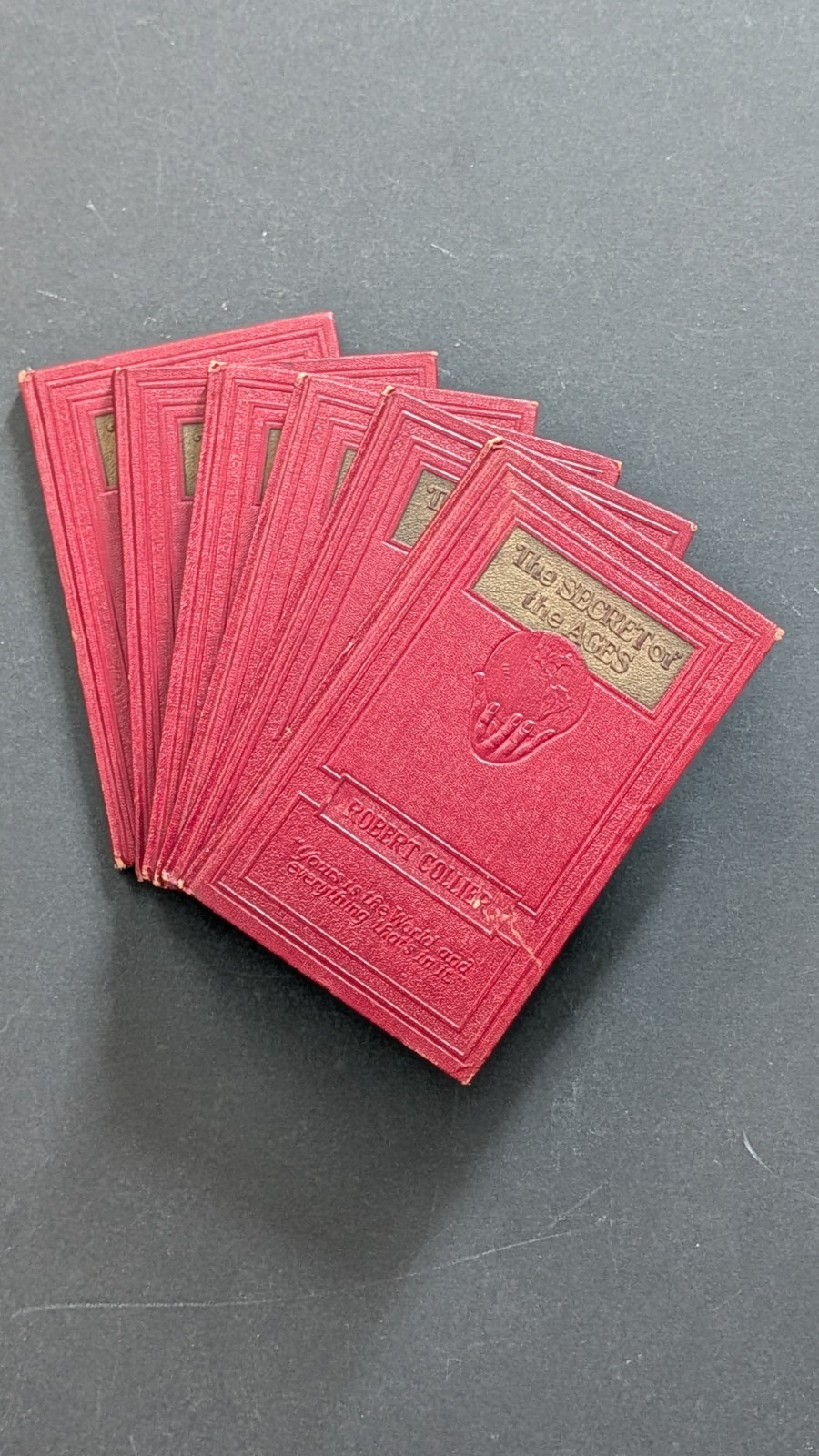 Vintage 1926 The Secret Of The Ages By Robert Collier Volume 1-6 Hard Cover Book Vintage 1926 The Secret Of The Ages By Robert Collier Volume 1-6 Hard Cover Book