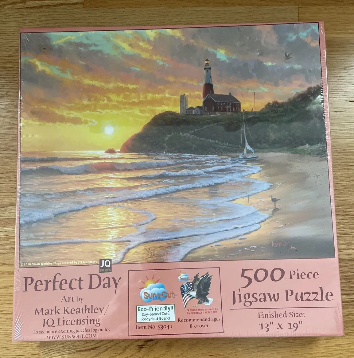 NEW SunsOut “Perfect Day” 500 Piece Puzzle 13”x 19”