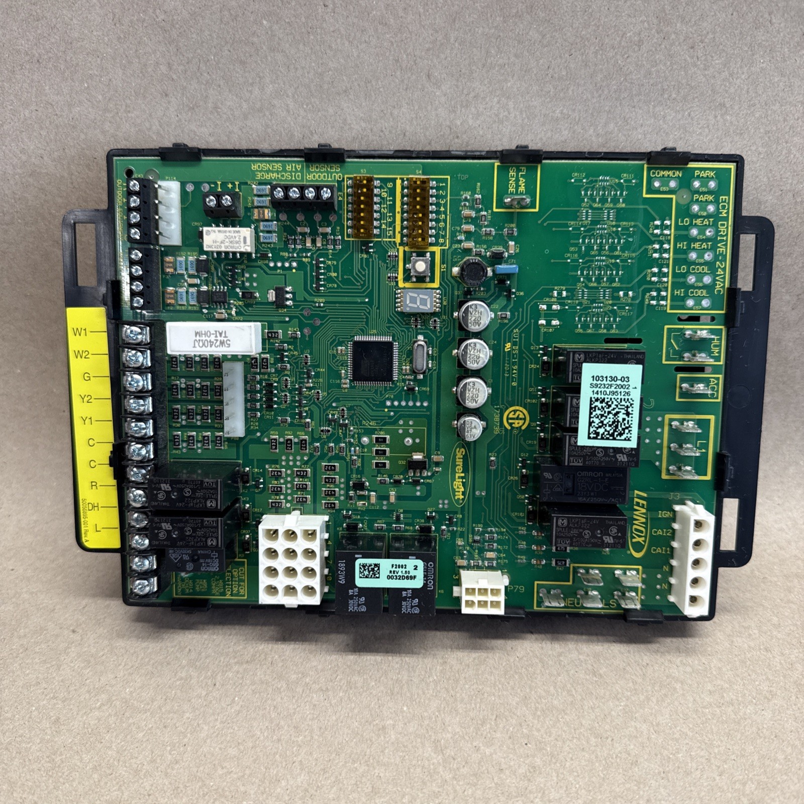 LENNOX 103130-03 Control Circuit Board SureLight S9232F2002 B1