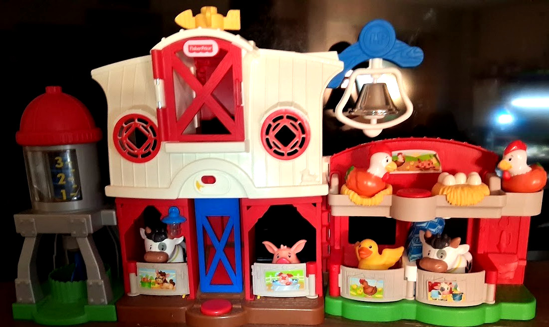 FISHER PRICE BARN W/ANIMALS 12\ FISHER PRICE BARN W/ANIMALS 12\