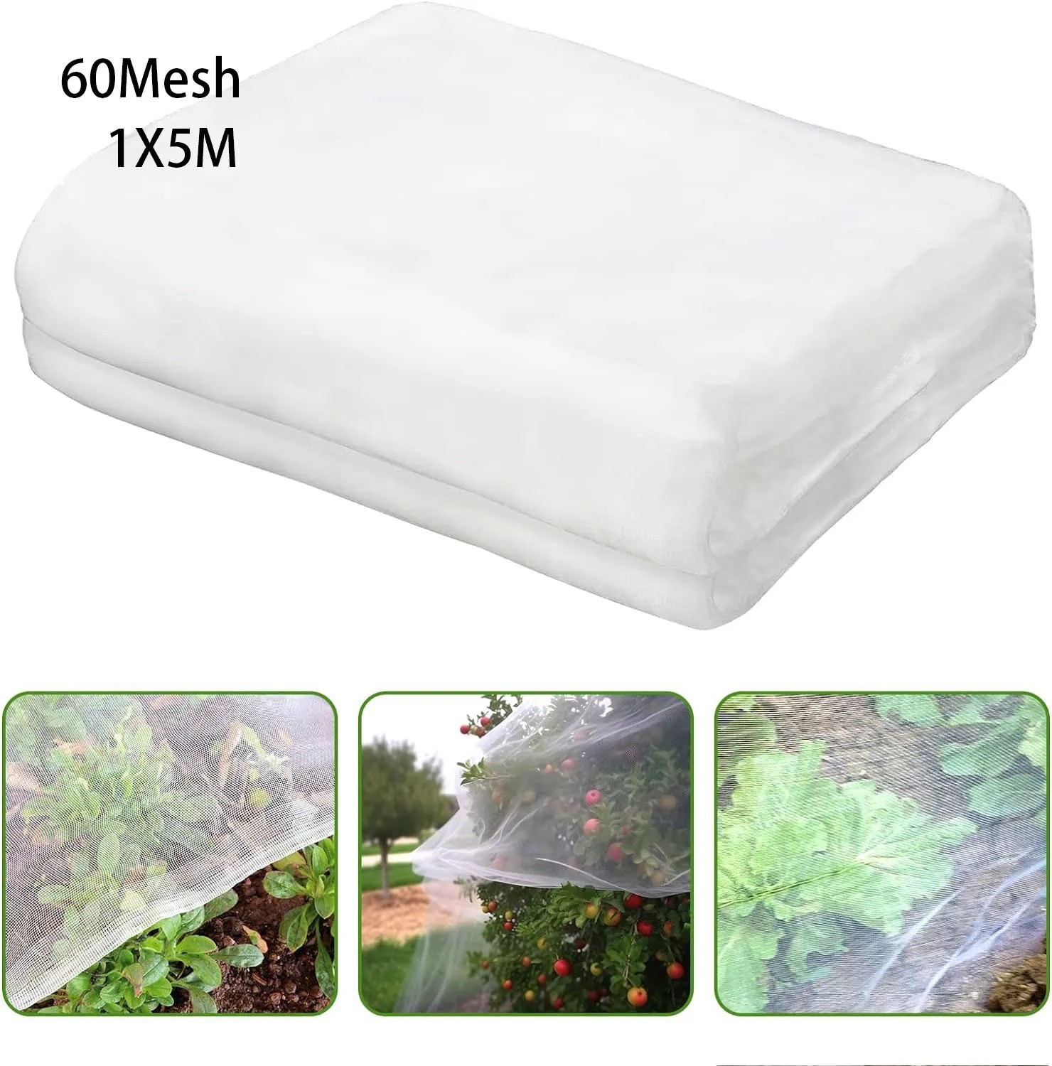 20~50ft Mosquito Garden Bug Insect Netting Barrier Bird Net Plant Protect Mesh