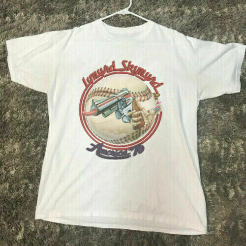 Lynyrd Skynyrd 1976 Southern Rock Concert Tour Vintage T-Shirt