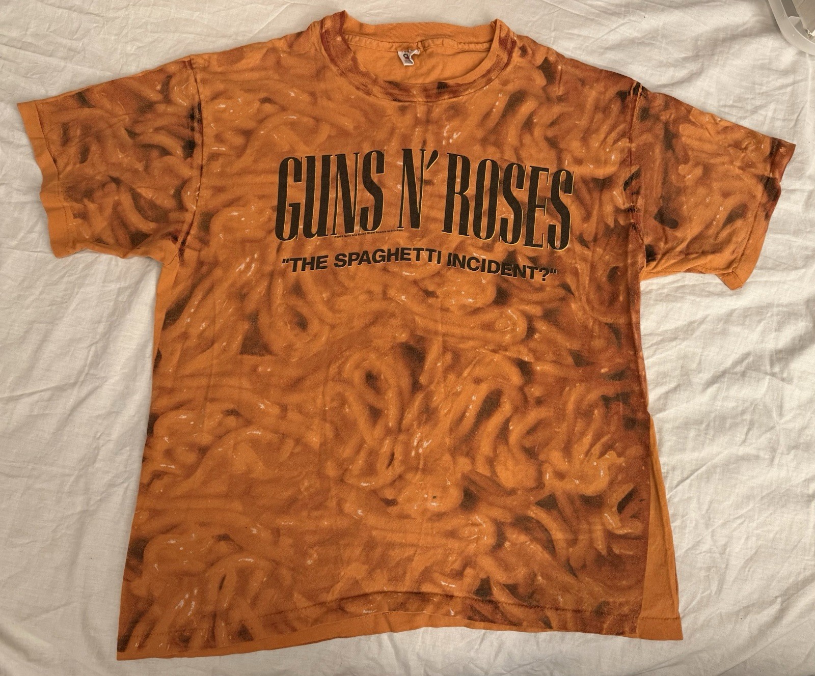 Guns N’ Roses “The Spaghetti Incident?” All-Over Print T-Shirt – XL - Vintage