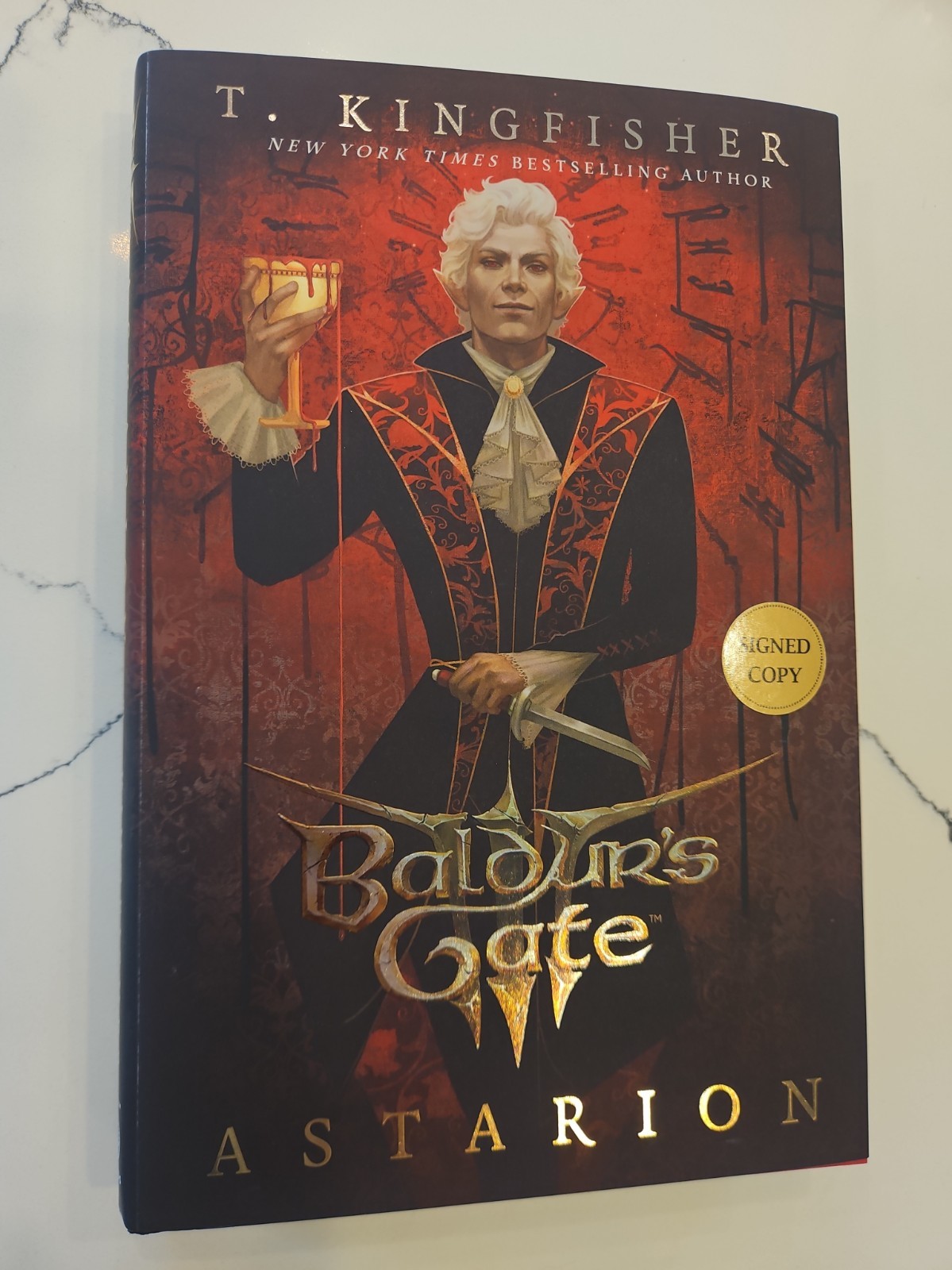 Baldur\'s Gate 3 Astarion By T. Kingfisher 2026 Hardcover Signed 1st/1st Edition