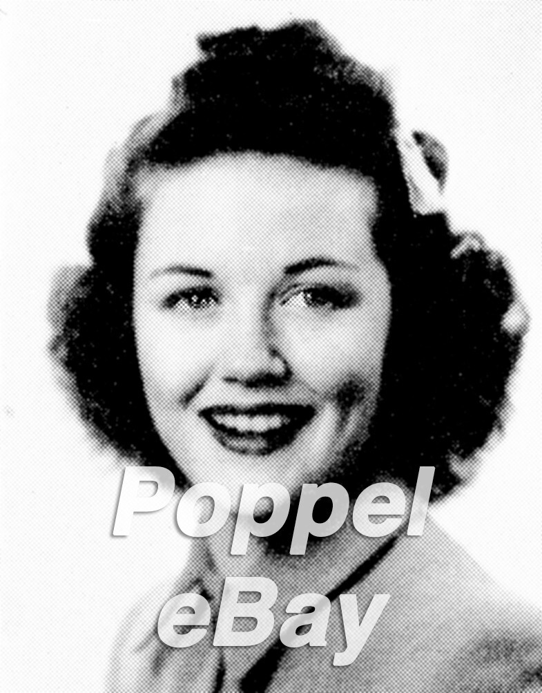 DOROTHY MALONE Senior High School Yearbook OSCAR WINNER BOBBY LAYNE