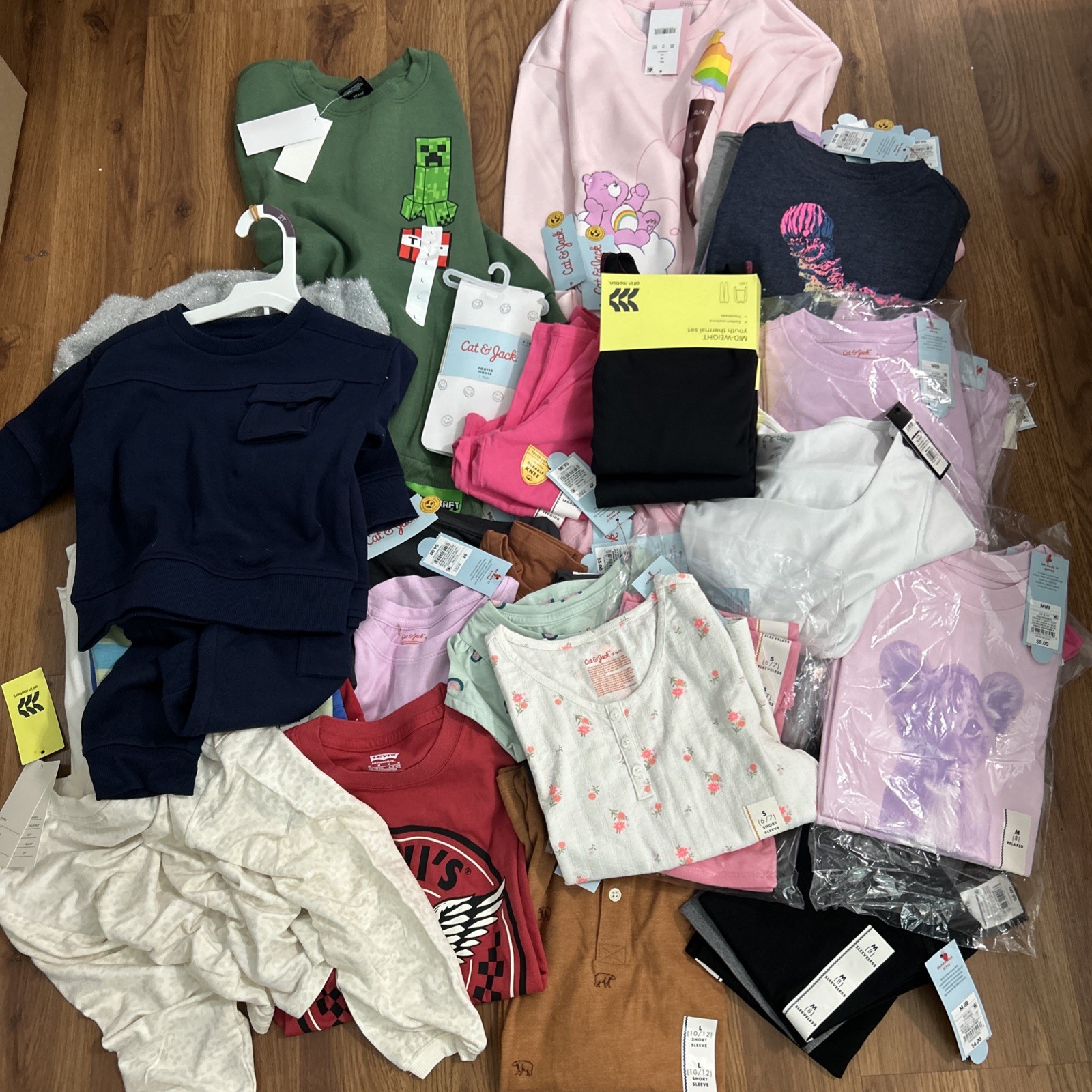 NEW 50pc Wholesale Lot Resellers Bundle Toddler& Kids Clothing Target Clothes K5
