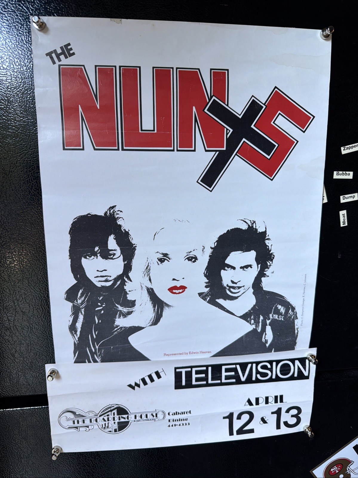 VTG ORIGINAL 70s THE NUNS With Television At The Boarding House SF Ultra Rare VTG ORIGINAL 70s THE NUNS With Television At The Boarding House SF Ultra Rare
