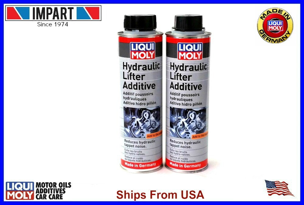 Liqui Moly Hydraulic Lifter Additive LM20004 (2) 300ml Cans 10.14 oz.ea. Liqui Moly Hydraulic Lifter Additive LM20004 (2) 300ml Cans 10.14 oz.ea.
