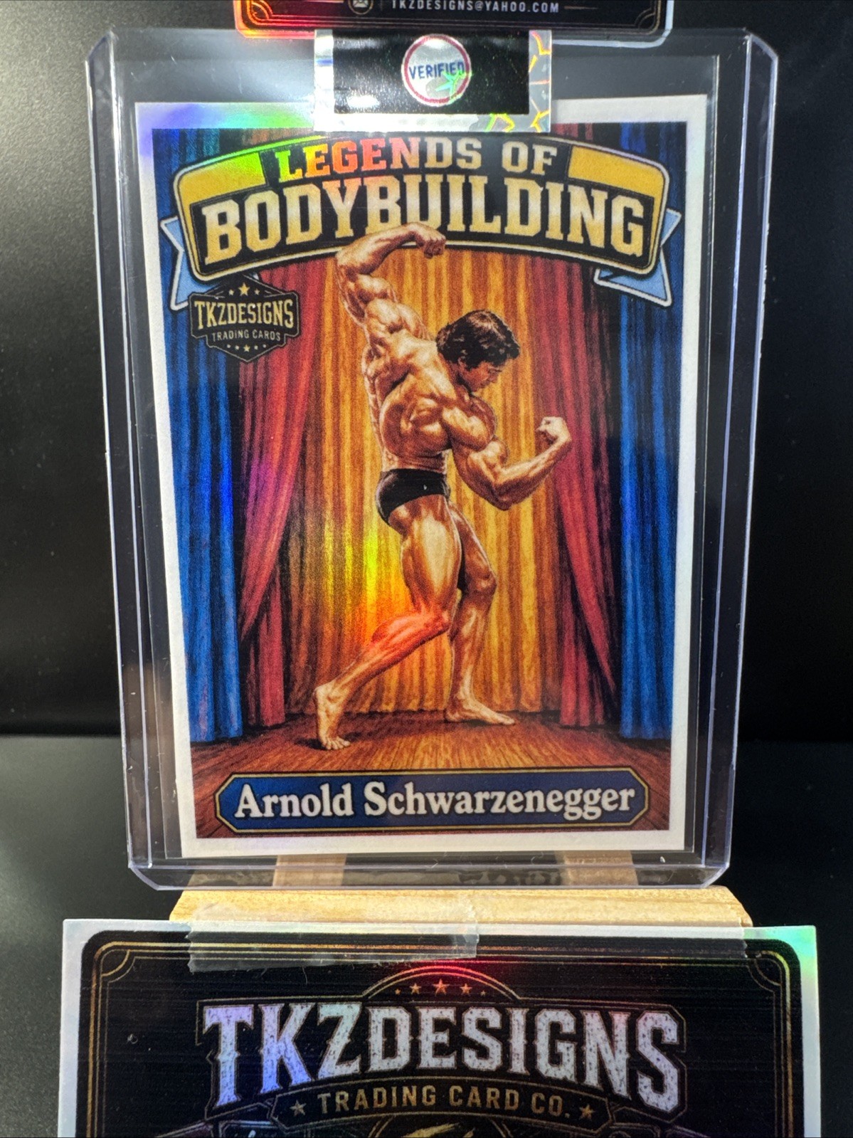 2026 Tkzdesigns Legends of Bodybuilding Icon Arnold Schwarzenegger LOB-3