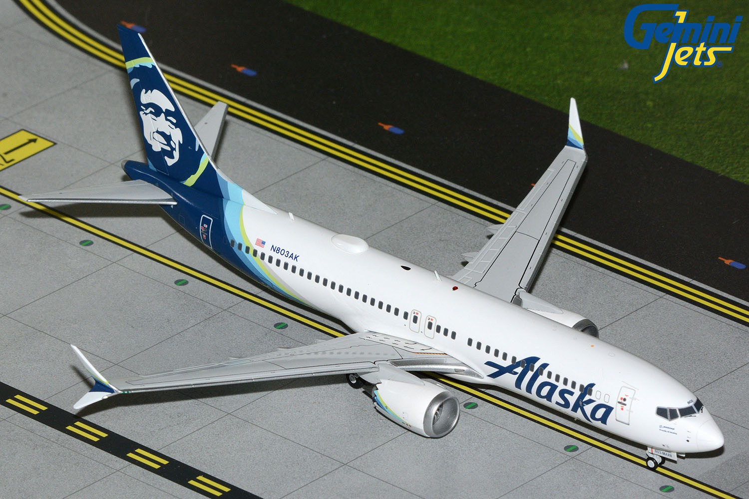 Gemini Jets 1:200 Alaska Airlines Boeing 737 MAX 8 N803AK G2ASA1488 PRE-ORDER Gemini Jets 1:200 Alaska Airlines Boeing 737 MAX 8 N803AK G2ASA1488 PRE-ORDER