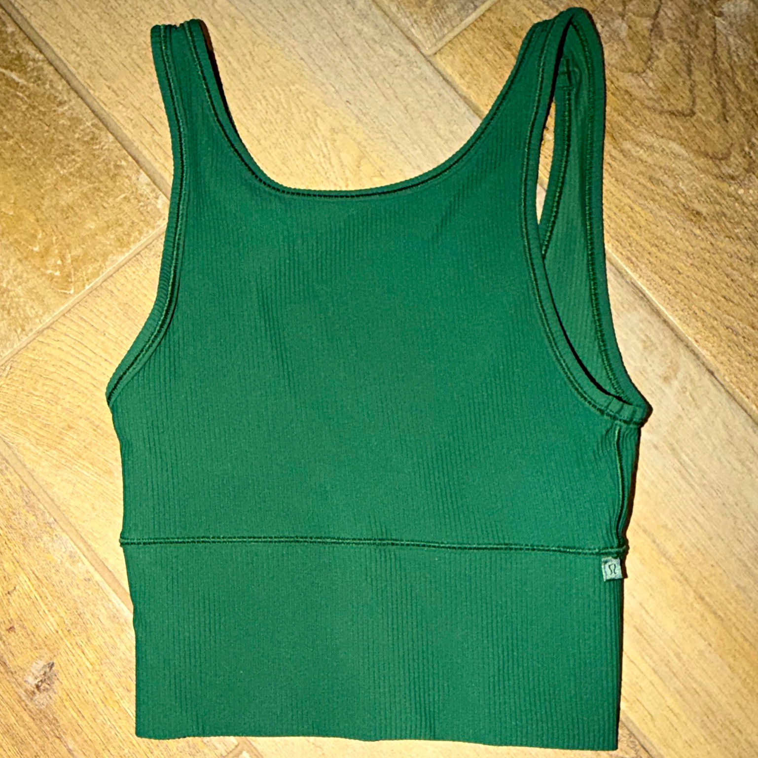 lululemon Align Ribbed tank Support Green Size 0 lululemon Align Ribbed tank Support Green Size 0