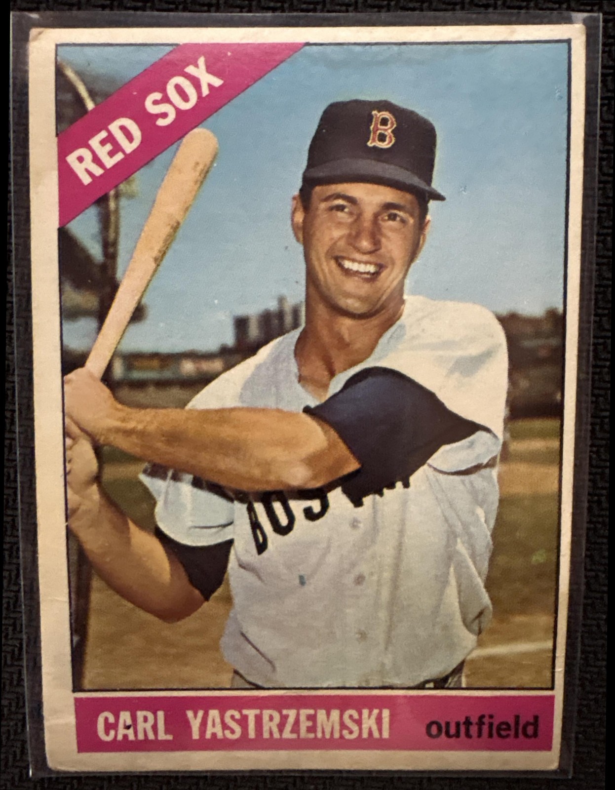 1966 Topps Baseball Carl Yastrzemski #70 Boston Red Sox 1966 Topps Baseball Carl Yastrzemski #70 Boston Red Sox
