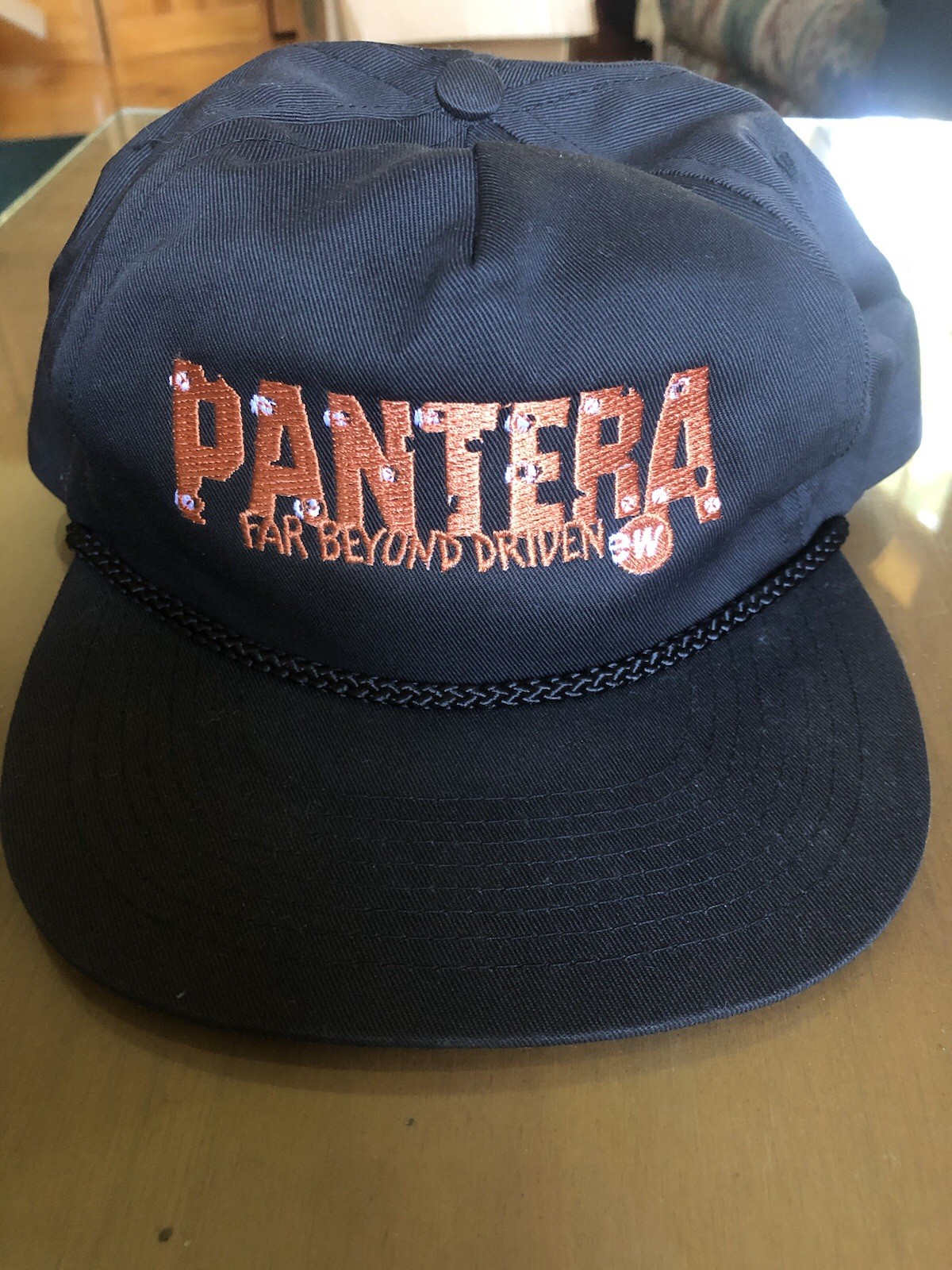 Pantera Far Beyond Driven Hat Vintage 1994 Snapback Rope