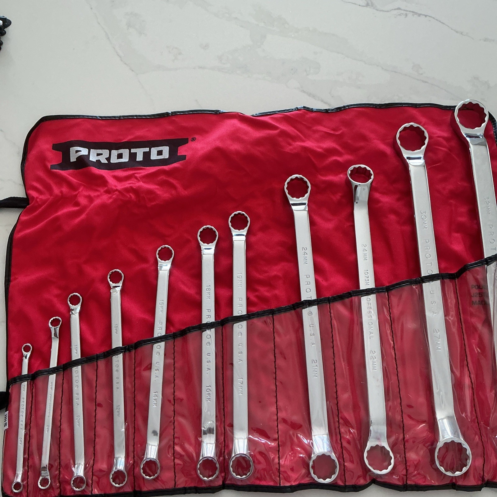Proto J1100S-M Double Box End Wrench Set 12 Points, 6 to 32mm, 11pcs made in USA