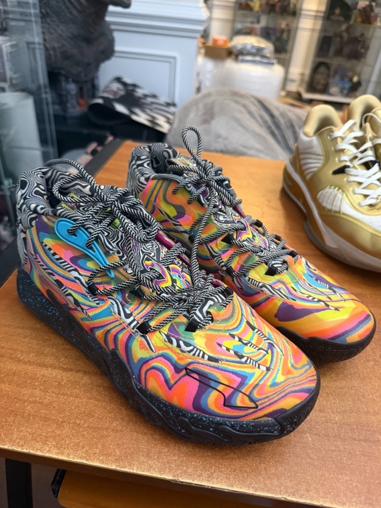 Puma MB.03 LaMelo Ball Dexters Laboratory Basketball Shoes Mens 9 379330-01 Puma MB.03 LaMelo Ball Dexters Laboratory Basketball Shoes Mens 9 379330-01
