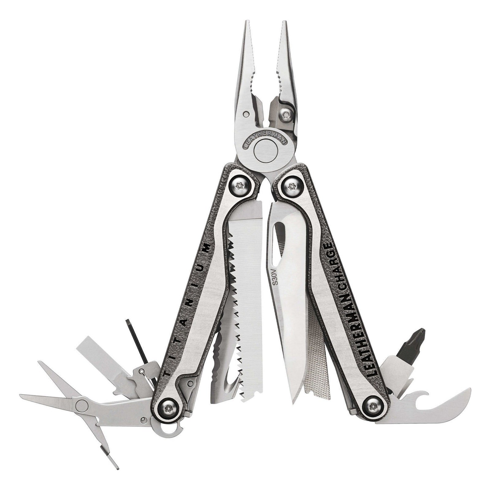 Leatherman Charge+ TTi Titanium Multi-Tool 832537 S30V Nylon Sheath NEW Sealed