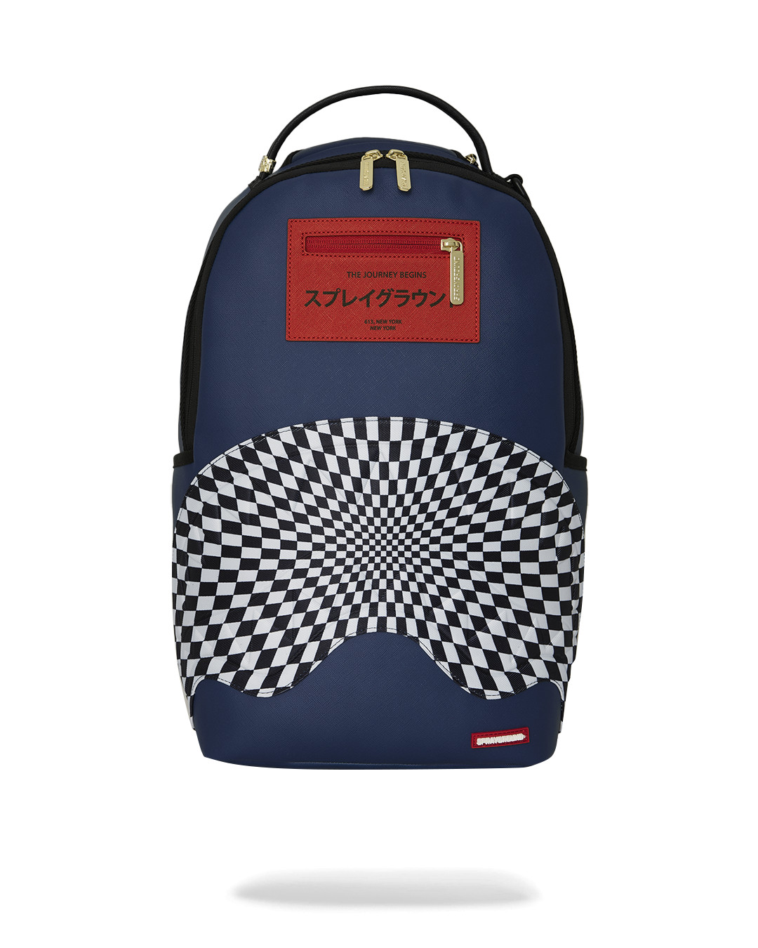 SPRAYGROUND ICHIMATSU-MOYŌ WARP CHECK SHARK BACKPACK SPRAYGROUND ICHIMATSU-MOYŌ WARP CHECK SHARK BACKPACK