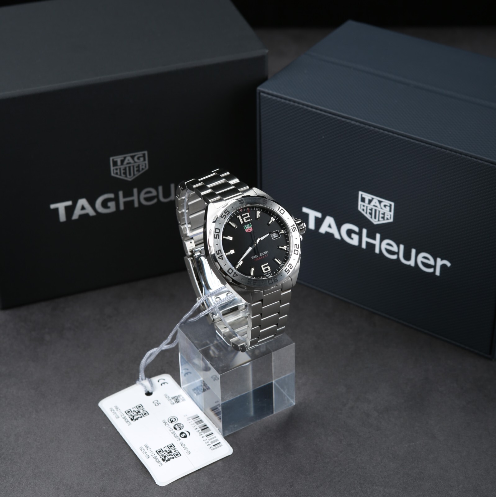 Authentic Full Set Unworn 41mm Tag Heuer  WAZ1112.BA0875 Formula 1 men\'s  watch