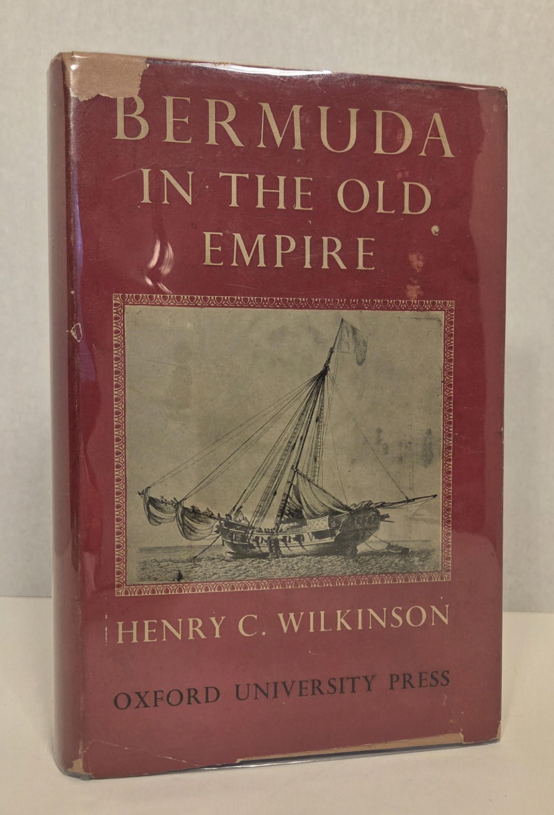 Bermuda In The Old Empire-Henry Wilkinson 1950-Stamp Collector M.Joyce Bookplate
