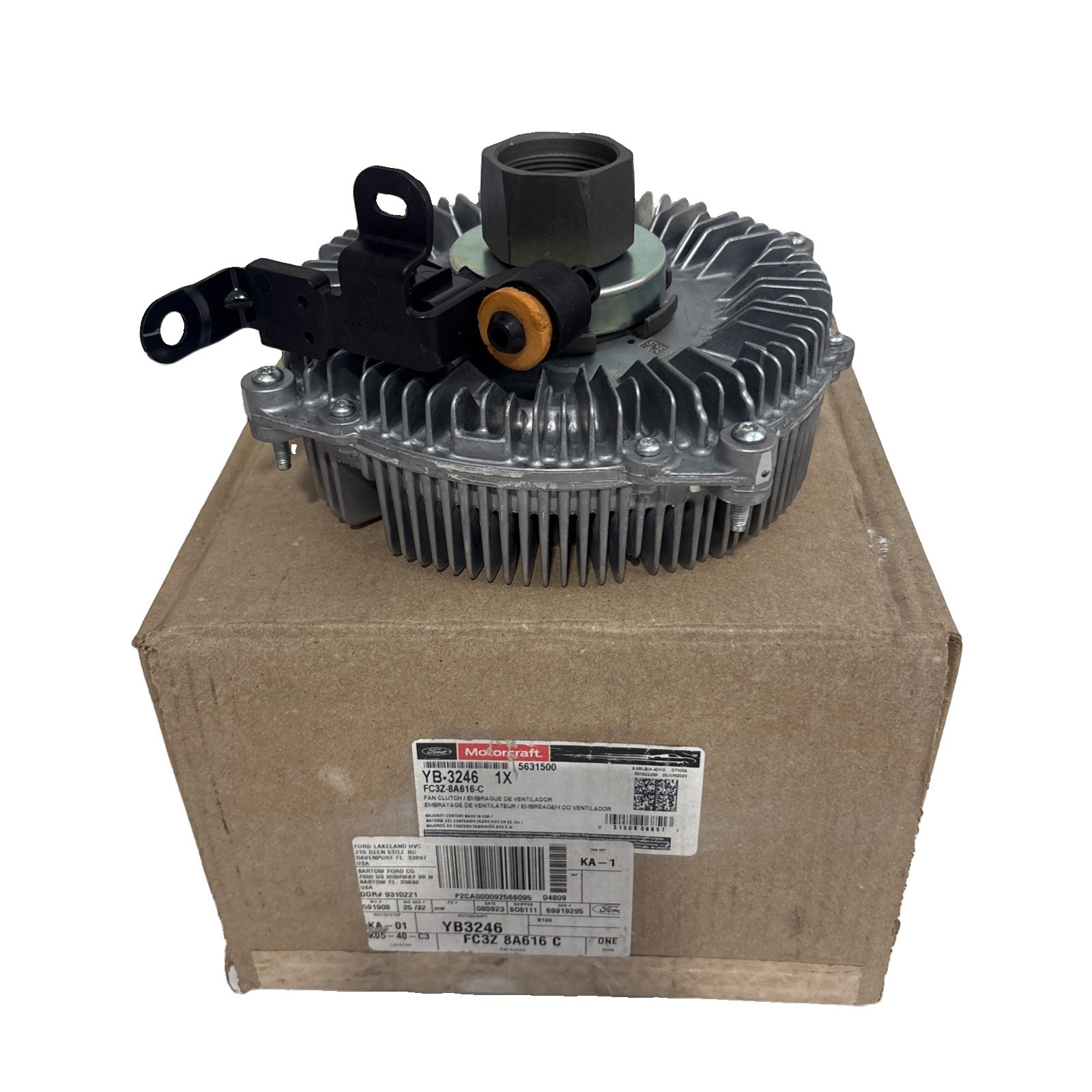 NEW Motorcraft Engine Cooling Fan Clutch YB-3246 Ford F-650 F-750 6.7L 2021-2023 NEW Motorcraft Engine Cooling Fan Clutch YB-3246 Ford F-650 F-750 6.7L 2021-2023