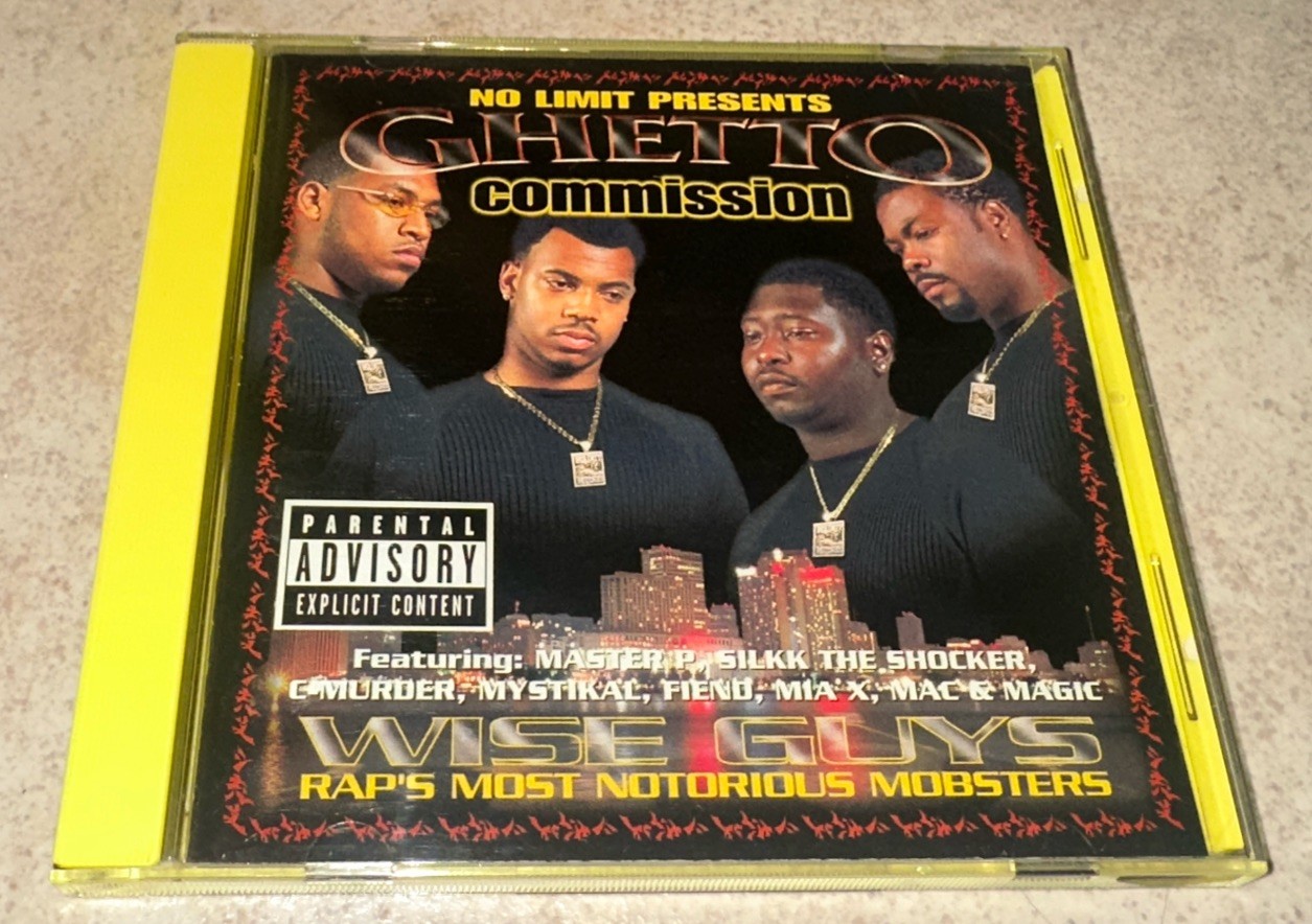 Ghetto Commission - Wise Guys CD Rare OOP 1998 No Limit Ghetto Commission - Wise Guys CD Rare OOP 1998 No Limit