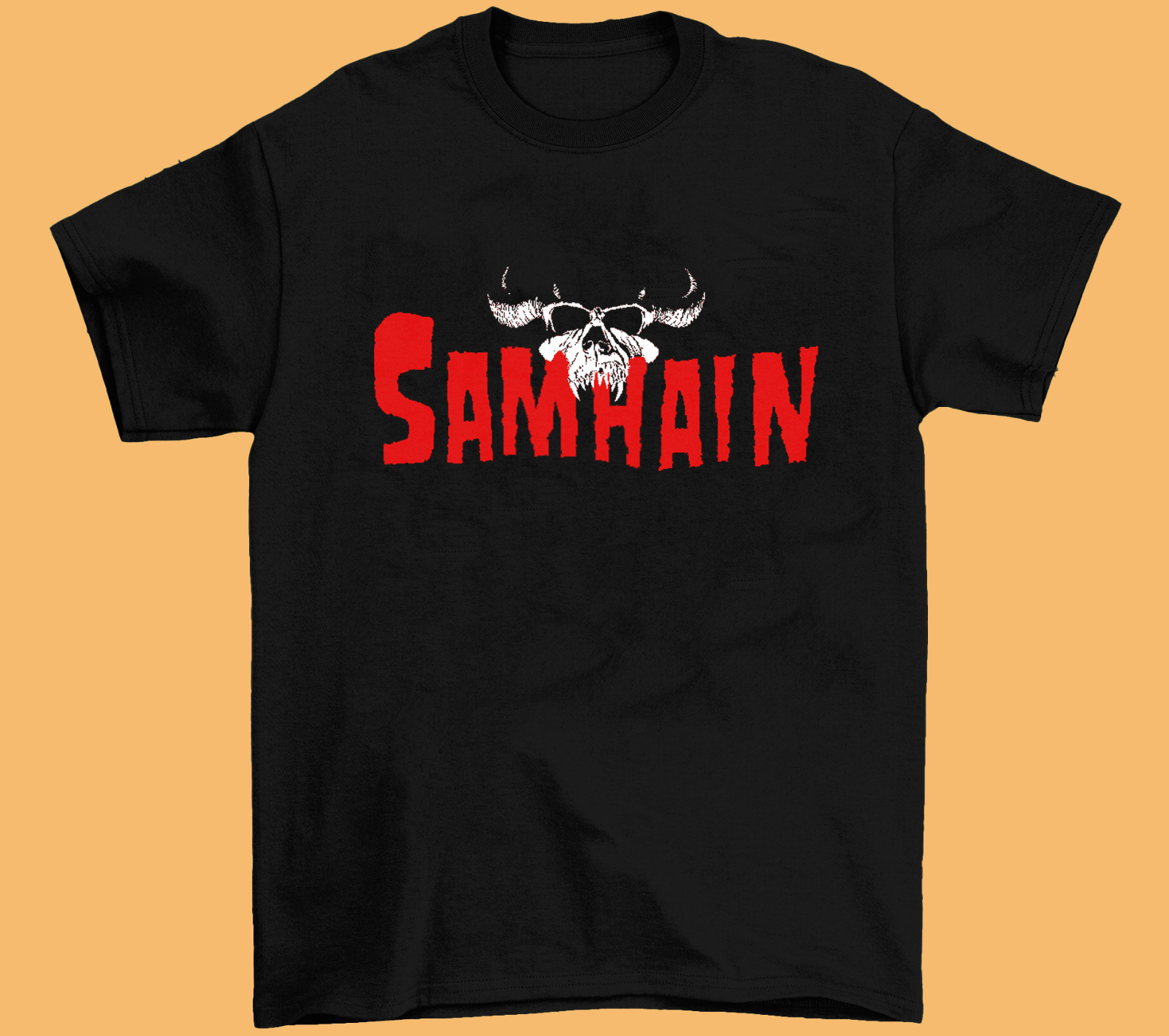 Hot Trend Samhain Boys Band Shirt Short Sleeve Black Unisex Size S-234XL Hot Trend Samhain Boys Band Shirt Short Sleeve Black Unisex Size S-234XL