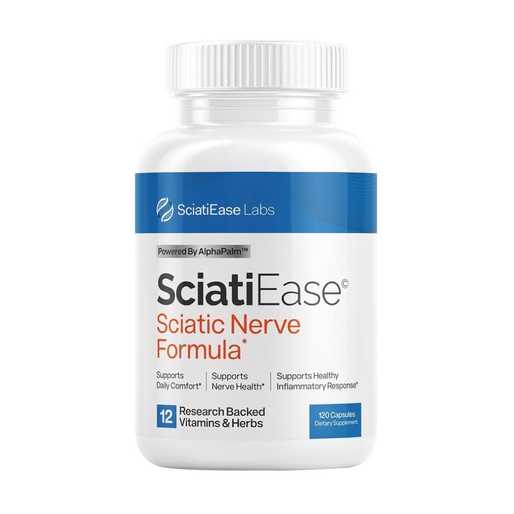 1-3Pack SciatiEase Labs Sciatic Nerve Formula, R-ALA&PEA,Supports Nerve Wellness
