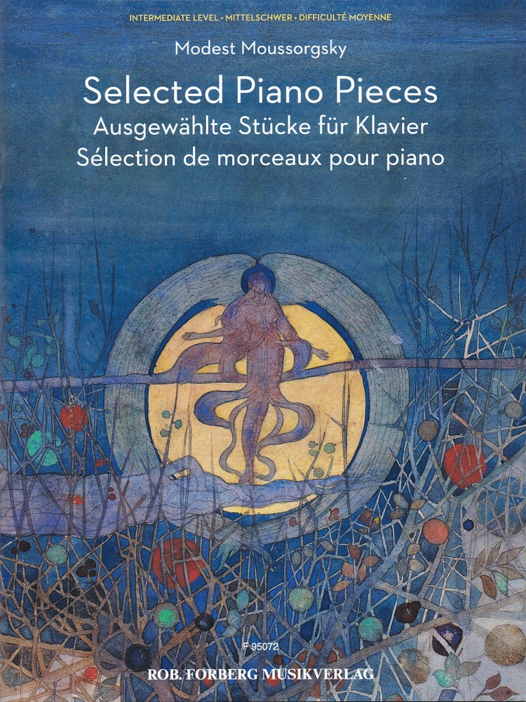 Selected Piano Pieces Sheet Music Piano Book Mussorgsky NEW 050600869