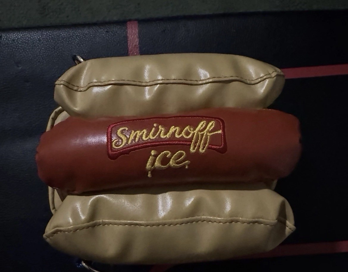 Smirnoff Ice Hot Dog Crossbody Bag Brand New Rare Find  Strap Included