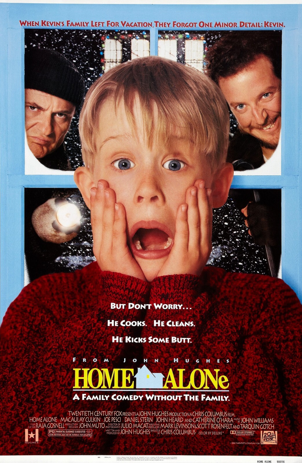 1990 Home Alone Movie Poster 11X17 Kevin Macaulay Culkin Wet Bandits ❄🎄🍿 1990 Home Alone Movie Poster 11X17 Kevin Macaulay Culkin Wet Bandits ❄🎄🍿