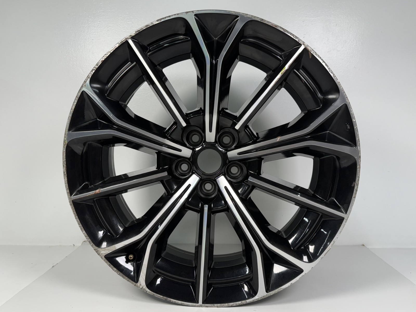2025-26 Mazda CX-70 21x9.5 Factory Alloy Silver Black Wheel Rim 9965069510 OEM