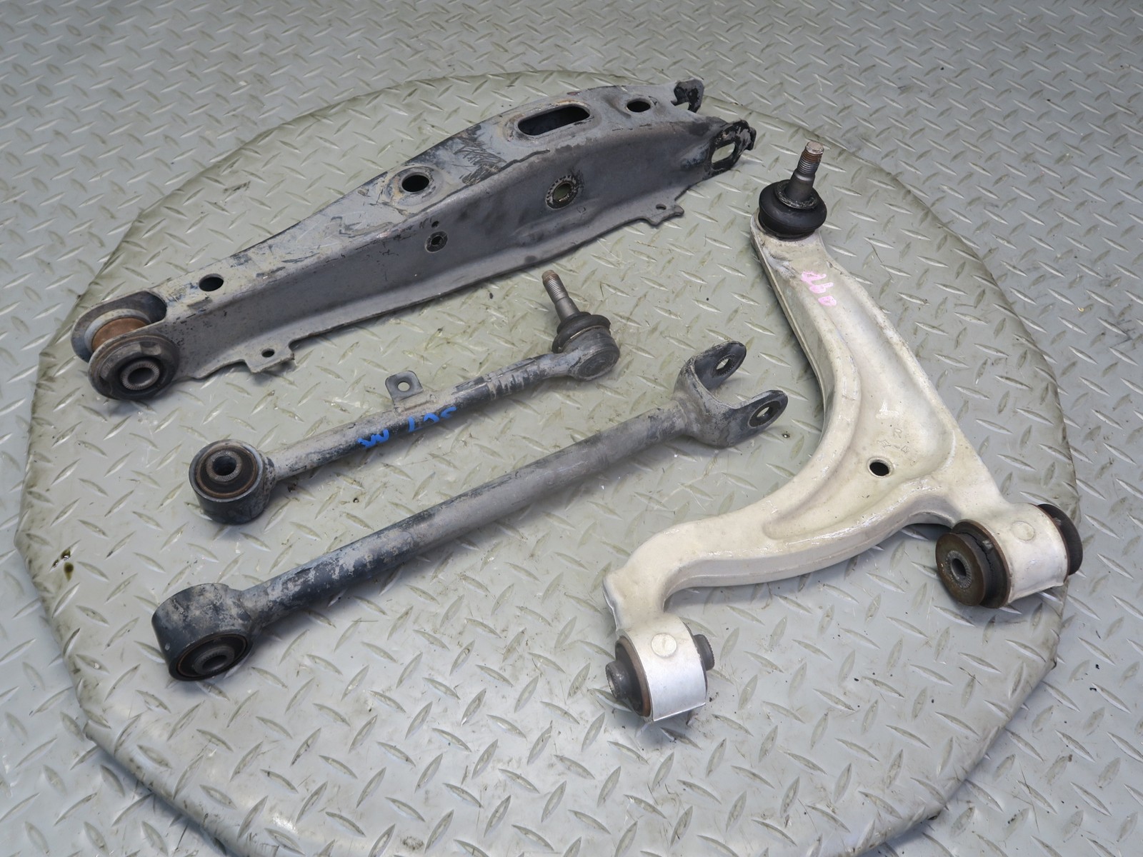 02-10 LEXUS Z40 SC430 SET OF 4 REAR RIGHT SUSPENSION CONTROL ARM 122K MILES OEM