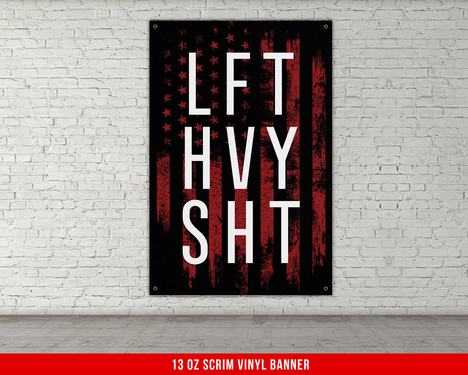 Large Motivational Quote Wall Art - Weightlifting - Sports Inspiration
