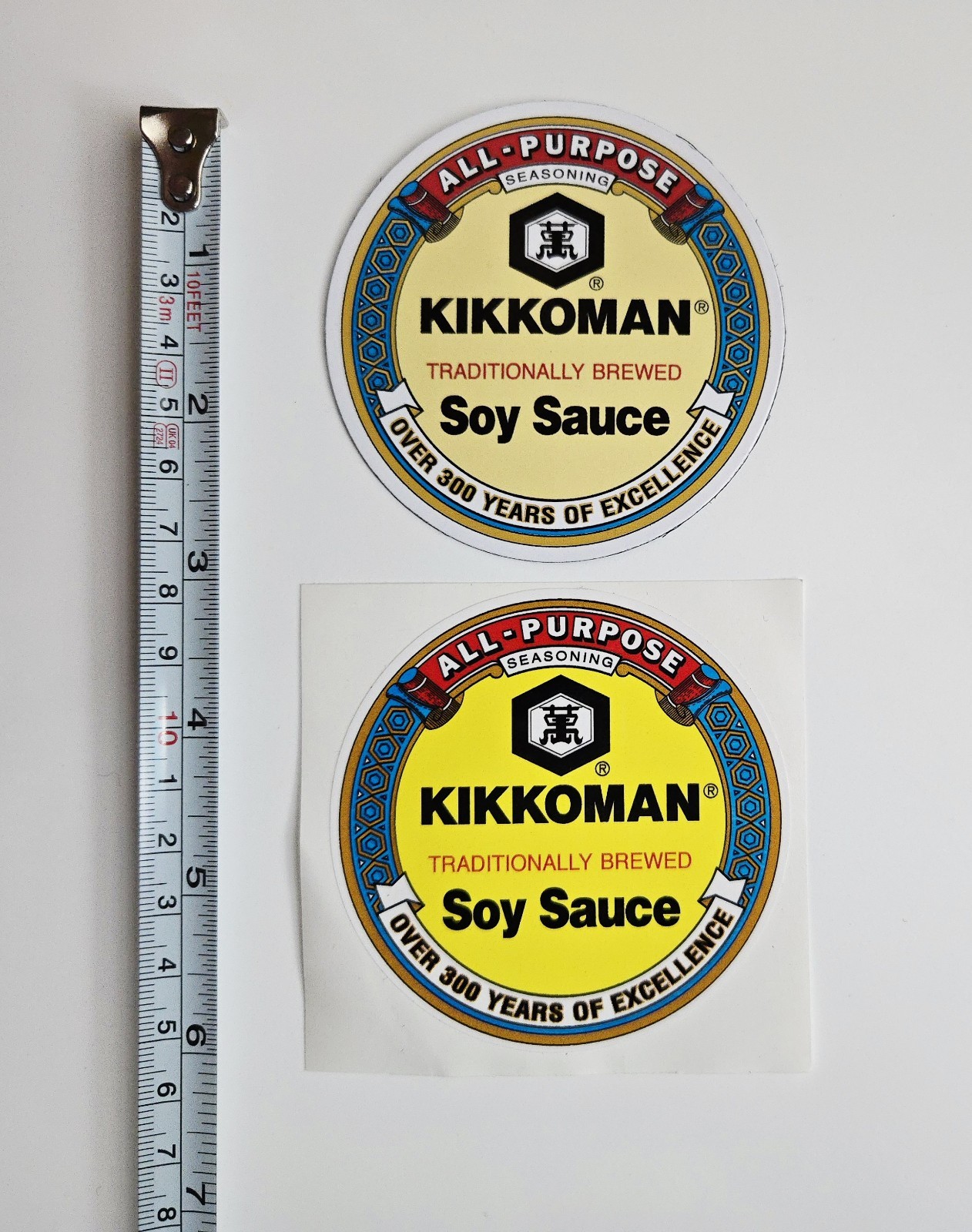 OFFICIAL NEW KIKKOMAN PROMO LOT - MAGNET STICKER DECAL SOY SAUCE BRAND LOGO