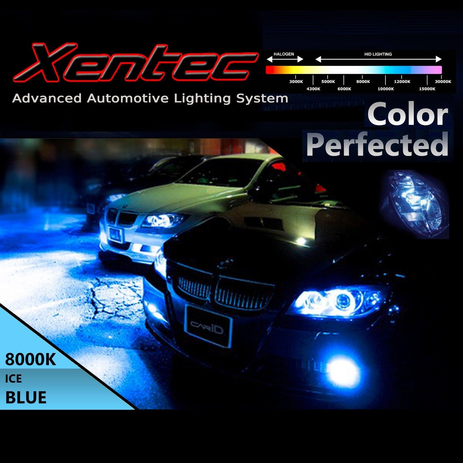 XENTEC 55W Slim HID Conversion Kit Xenon Light H4 H7 H11 H13 9003 9005 9006 9007