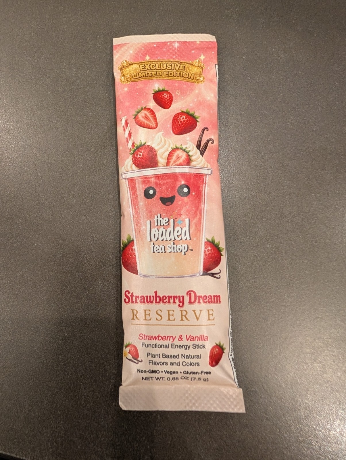 The Loaded Tea Shop Costco Exclusive Flavor Strawberry Dream Reserve ONE STICK