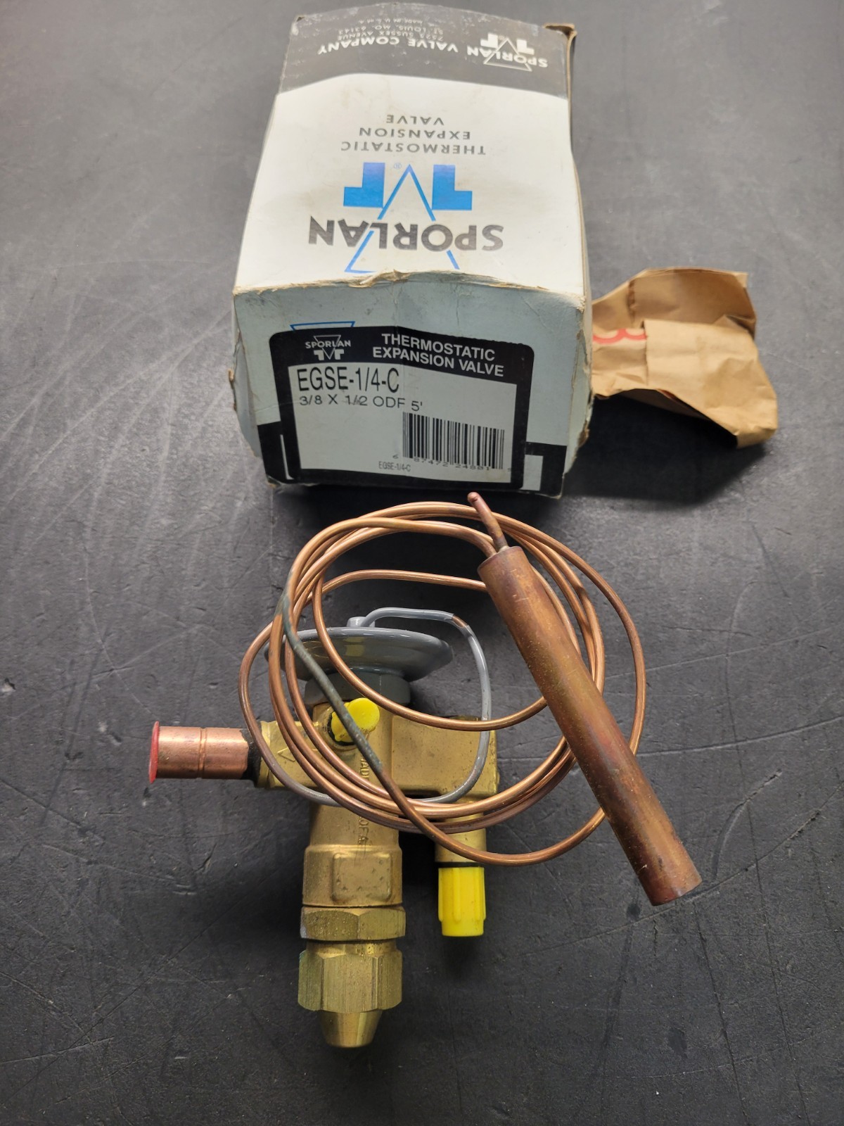 Sporlan EGSE-1/4-G Expansion Valve.