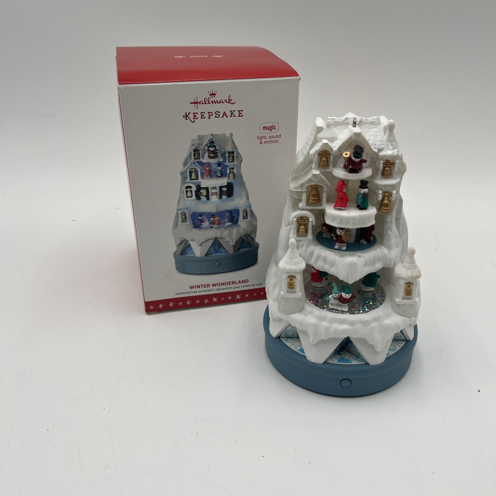 2016 Hallmark Keepsake Ornament Winter Wonderland Magic Light Sound Motion 2016 Hallmark Keepsake Ornament Winter Wonderland Magic Light Sound Motion