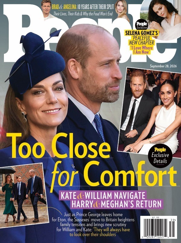 People Magazine September 28th 2026: To Close for Comfort