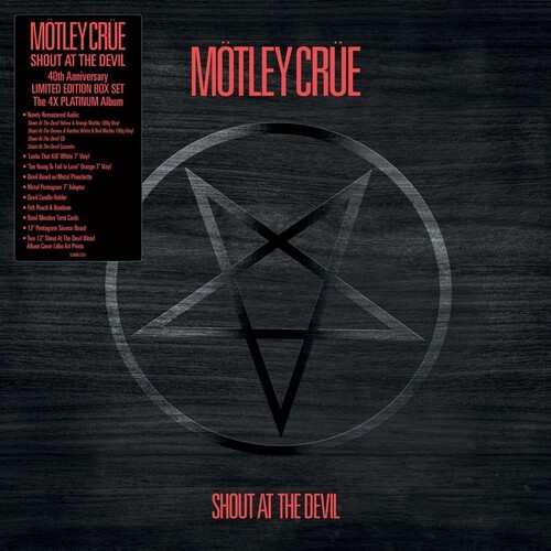 Motley Crue - Shout At The Devil (40th Anniversary Box Set) [New Vinyl LP] Color