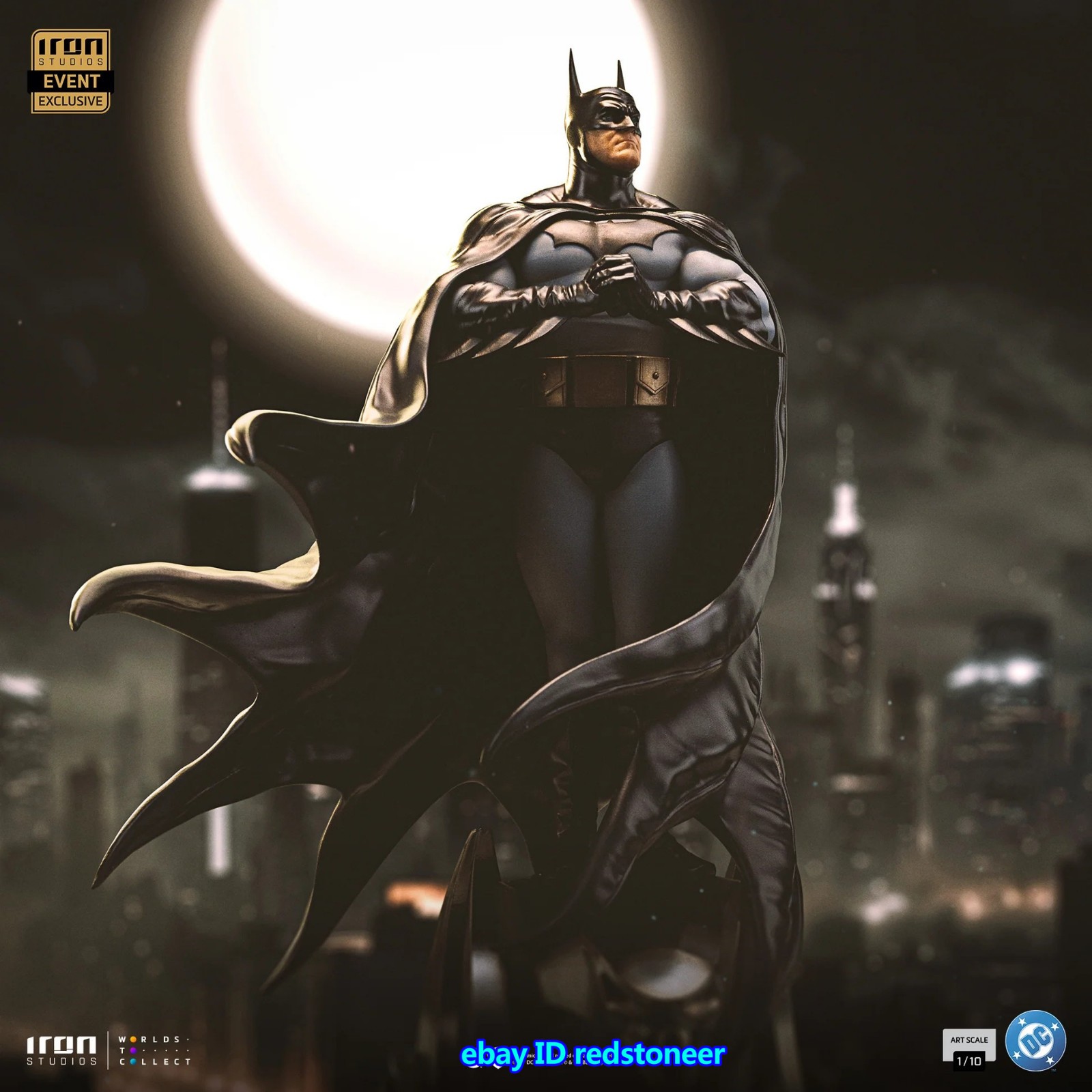 Iron Studios Batman Trinity Statue 1/10 Figure Model Collection CCXP 2025 Ver.