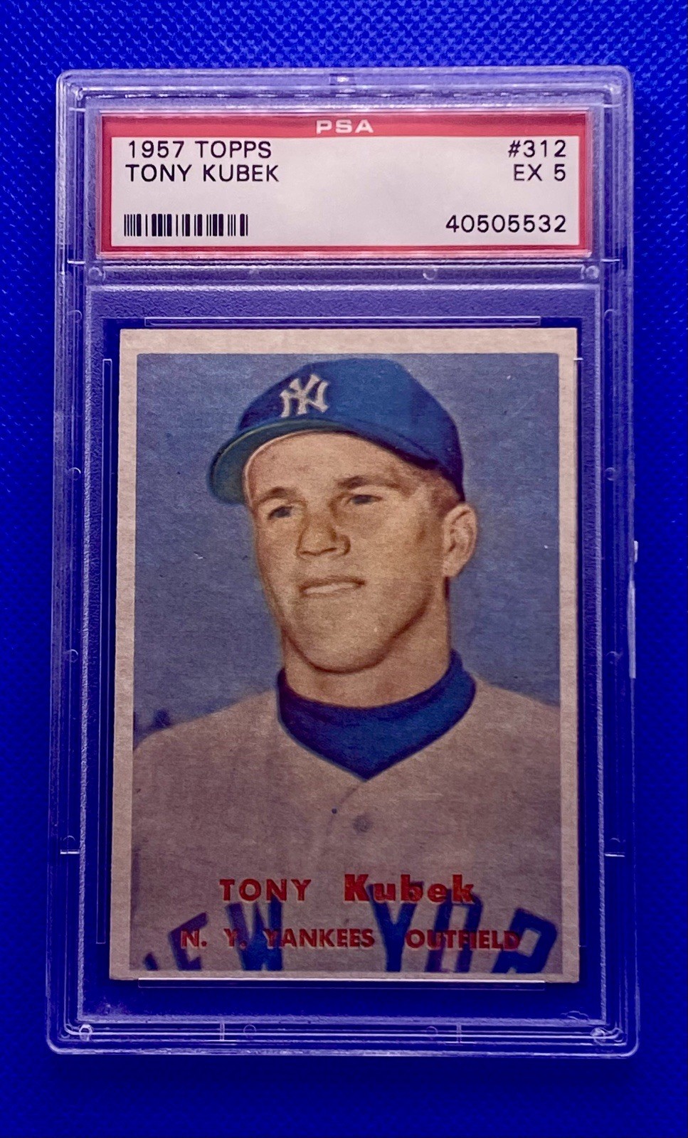 1957 Topps Tony Kubek #312  PSA 5   GC771