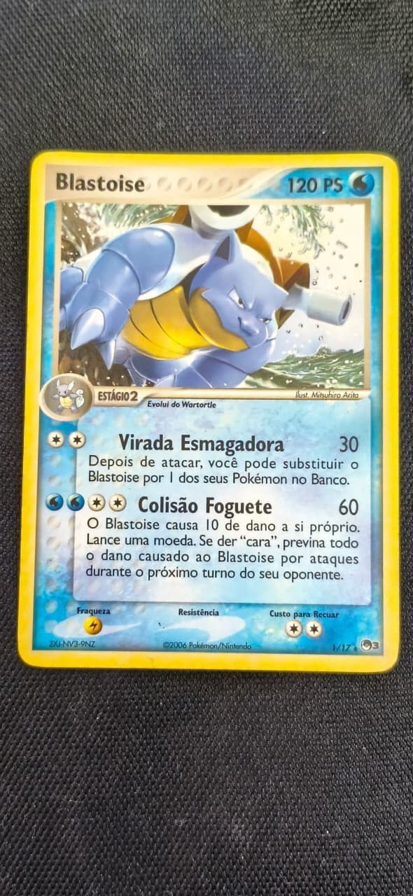 NON-HOLO Blastoise Pop Series 3 1/17 - LP