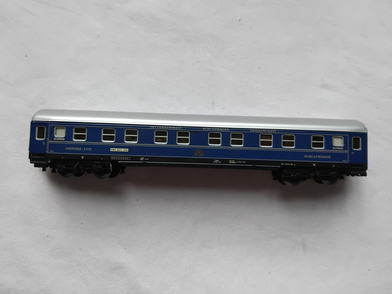 Märklin HO 4029 Car Bed Condition Collection Märklin HO 4029 Car Bed Condition Collection