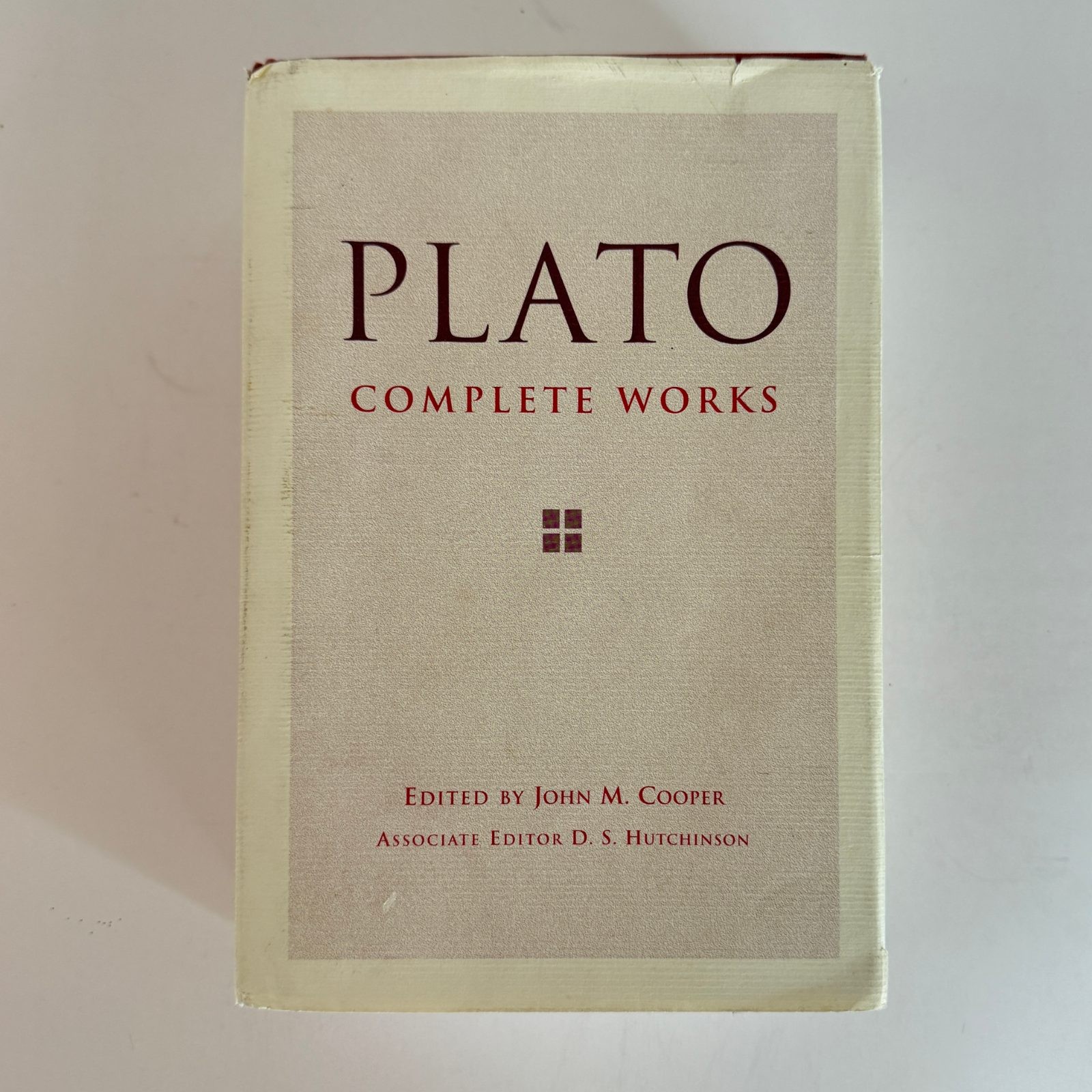 Plato: Complete Works Plato: Complete Works