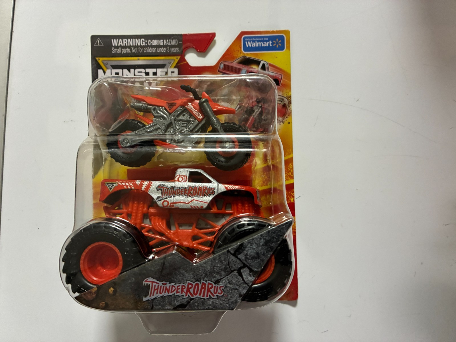 Spin Master Monster Jam Dirt Bikes Thunder Roarus 1:64
